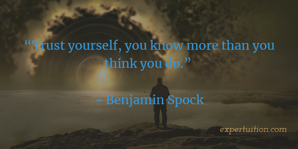 trust yourself quote
