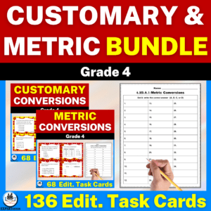 measurement conversions task cards
