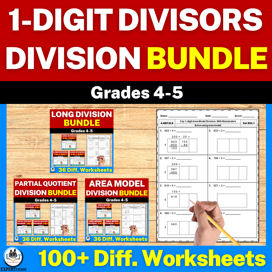 10-partial-quotient-division-worksheets