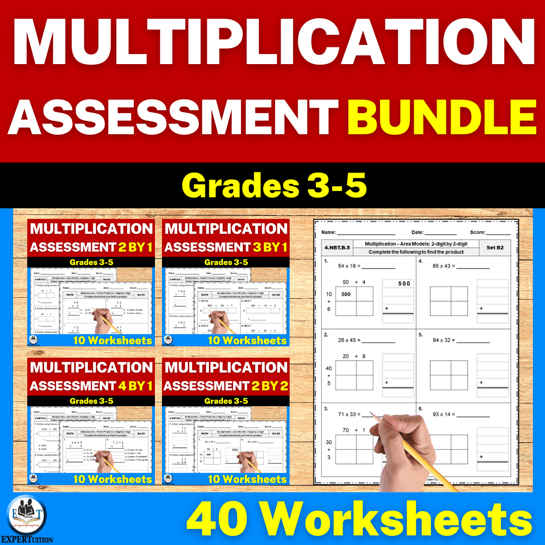 multi-digit multiplication worksheets