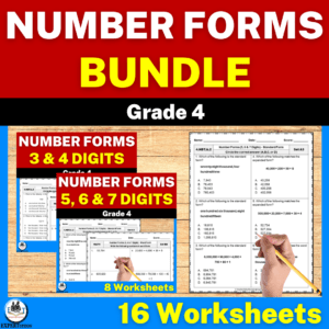 read and write standard form, word form and expanded form