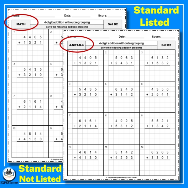 addition and subtraction with and without regrouping