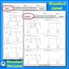 box method division worksheets grade 4 and 5