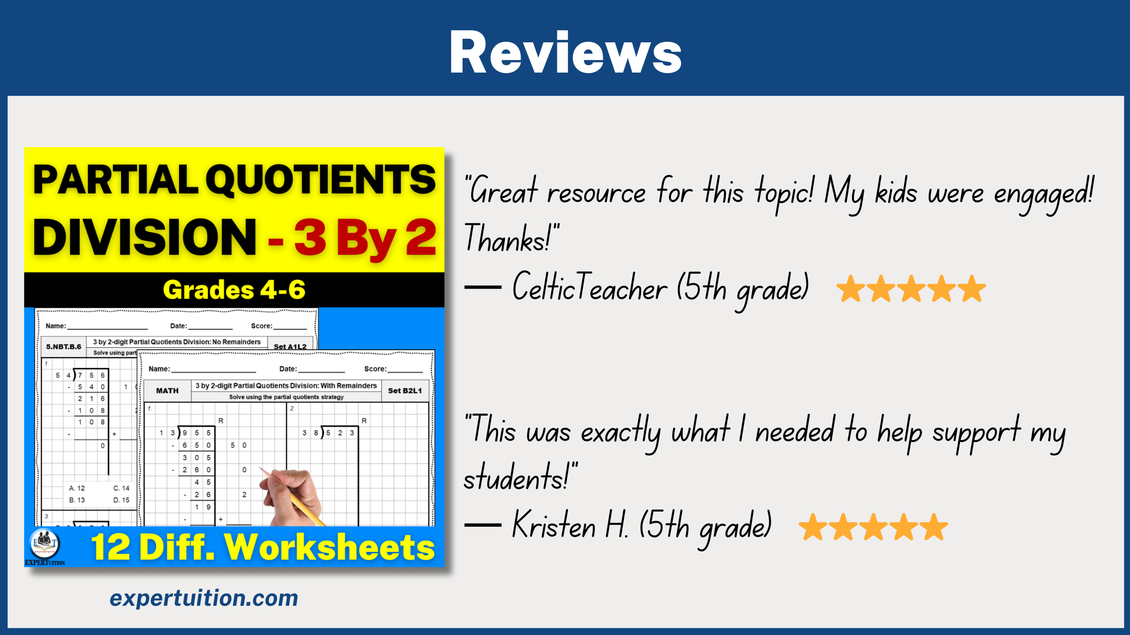 3 digit by 2 digit partial quotients division worksheets