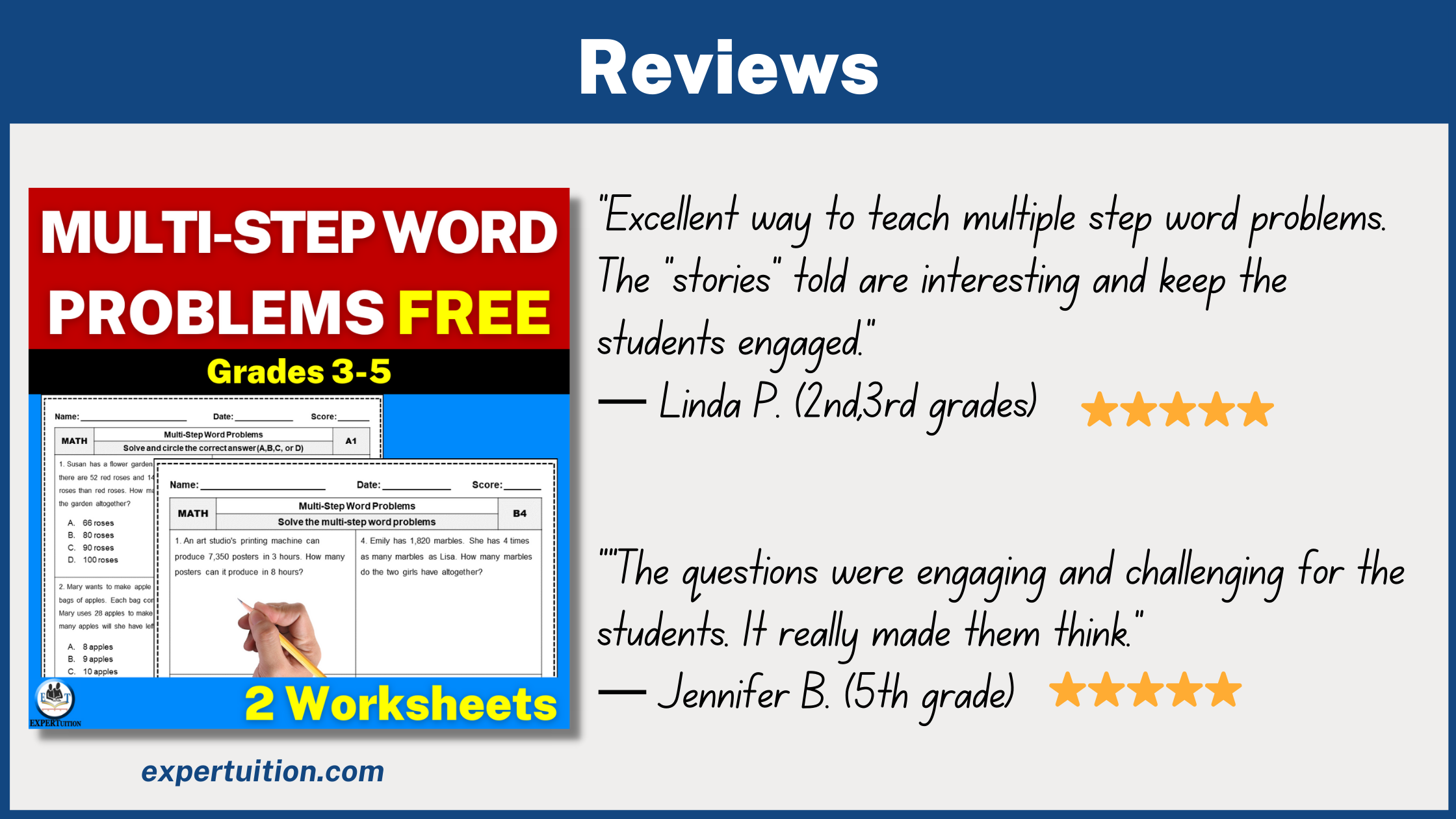 multi step word problems worksheets freebie