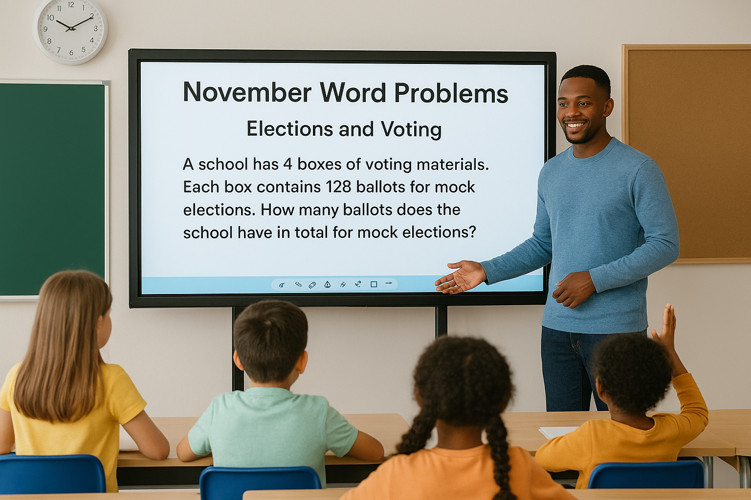 Engaging Students with November-Themed Word Problems