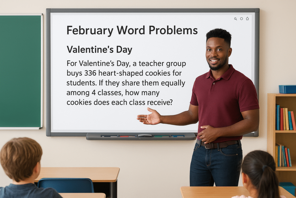 Engaging Students with February-Themed Word Problems