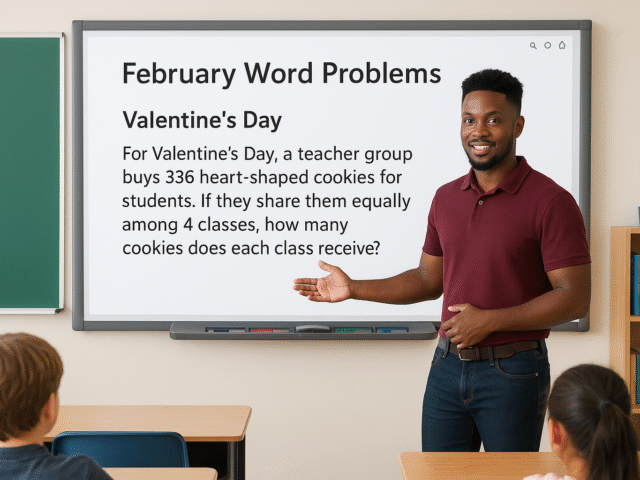 Engaging Students with February-Themed Word Problems