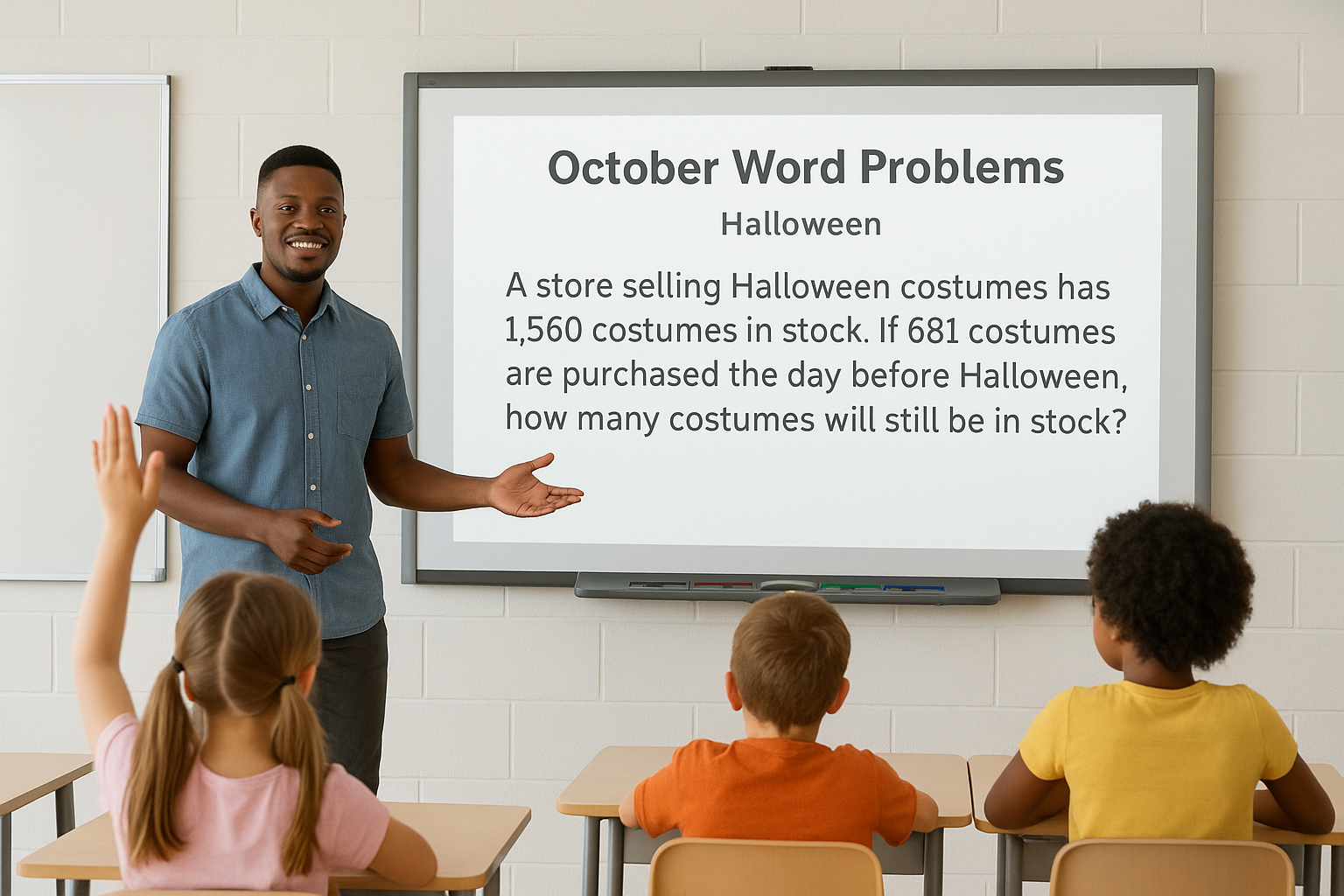 Engaging Students with October-Themed Word Problems