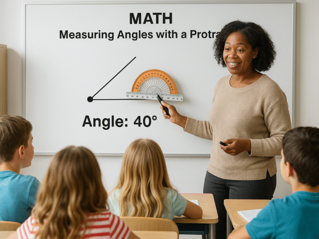 A Teacher’s Guide to Measuring and Sketching Angles with a Protractor