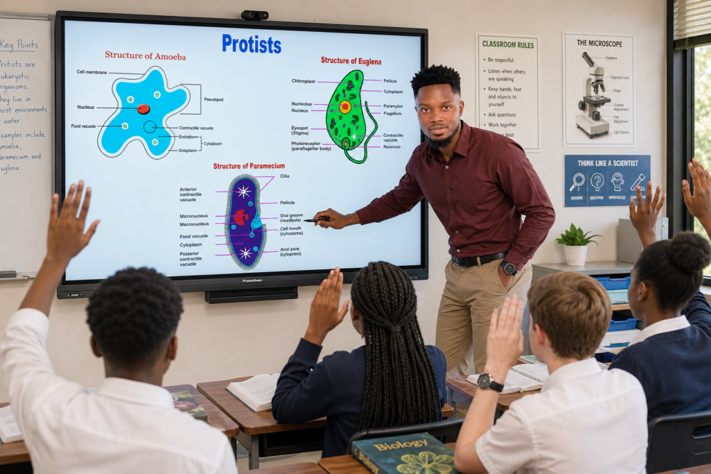 Protists - Understanding Amoeba, Paramecium, and Euglena