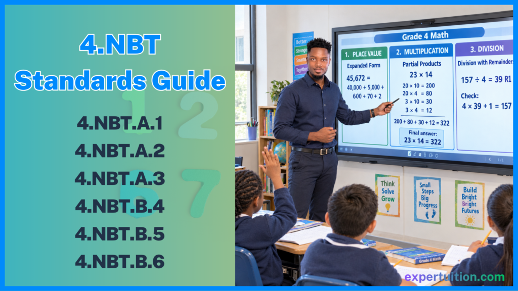 Grade 4 Number and Operations in Base Ten standards guide