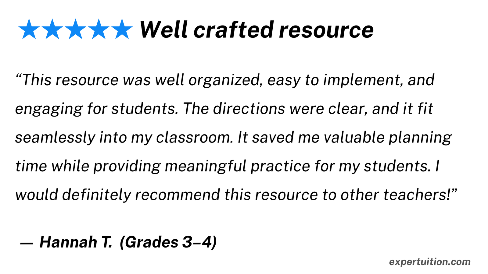 expertuition product review 3