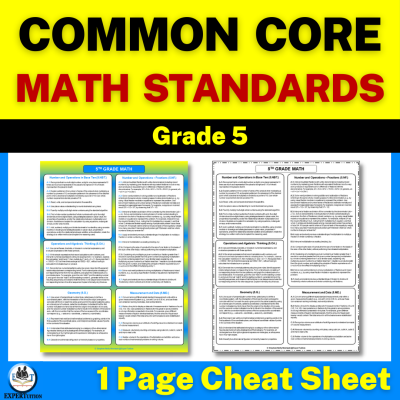 5th grade common core math standards